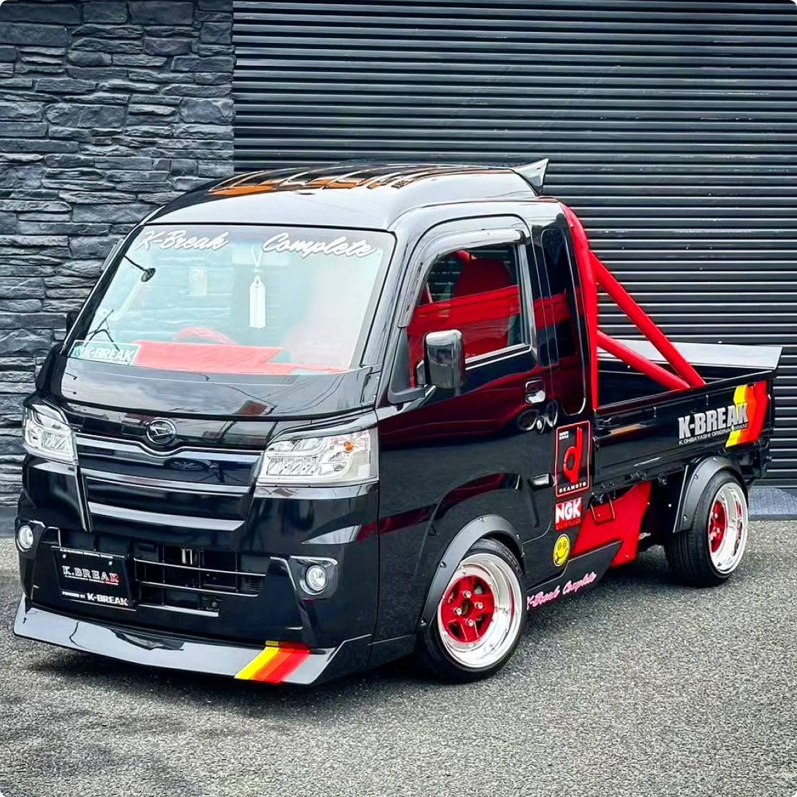 Japanese Mini (Kei) Truck is Built for Power, Agility, and Easy Loading