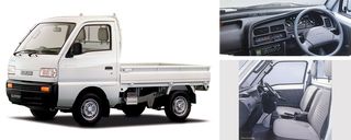 *Note regarding the image: This is the 9th generation Suzuki Carry, which is the original equipment manufacturer (OEM). The emblem and detailed specifications differ from the Scrum Truck (Photo: Suzuki).
