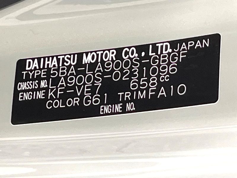 2025 Daihatsu Taft 5BA-LA900S (UW-6a3604a361037)[1]