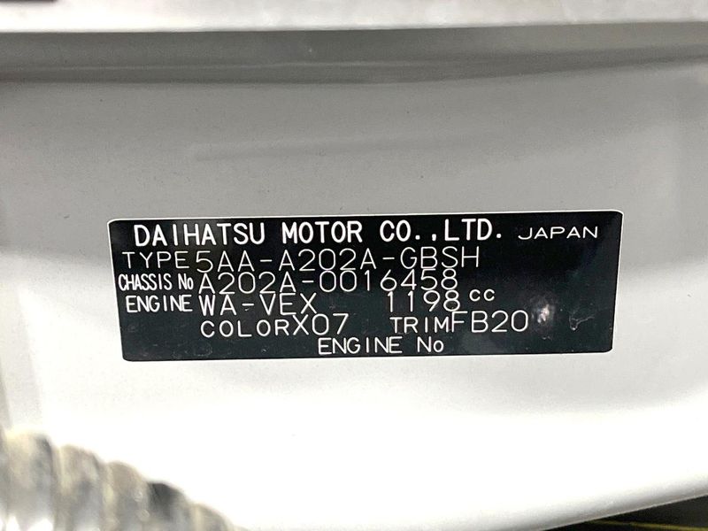 2022 Toyota Raize 5AA-A202A (UW-6a545577931f7)[1]