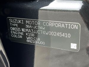 2025 Suzuki Jimny Nomad 3BA-JC74W