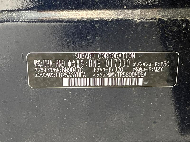 2018 Subaru Legacy B4 DBA-BN9 (UW-6a891204d7871)[1]