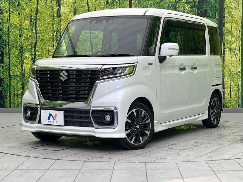 2021 Suzuki Spacia Custom 4AA-MK53S (UW-6a94f19b21b1f)[0]
