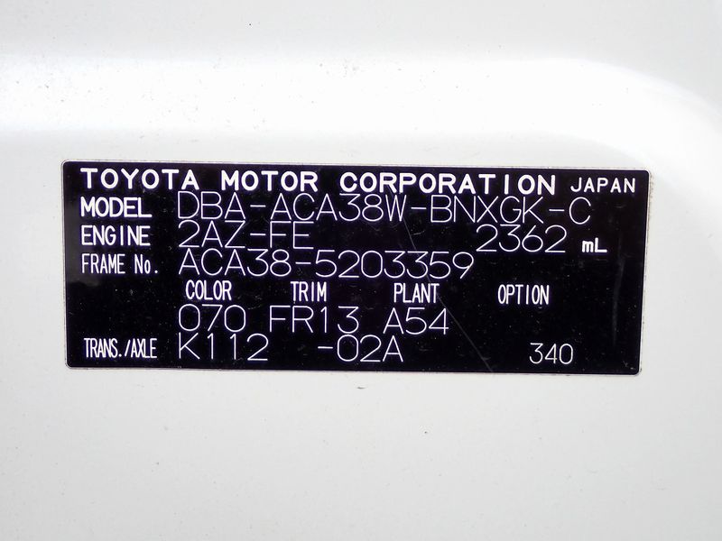 2011 Toyota Vanguard DBA-ACA38W (UW-6a98d86d186f8)[40]