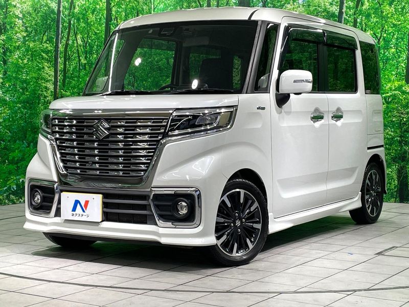 2018 Suzuki Spacia Custom DAA-MK53S (UW-6aa0cf3f5ec4d)[0]
