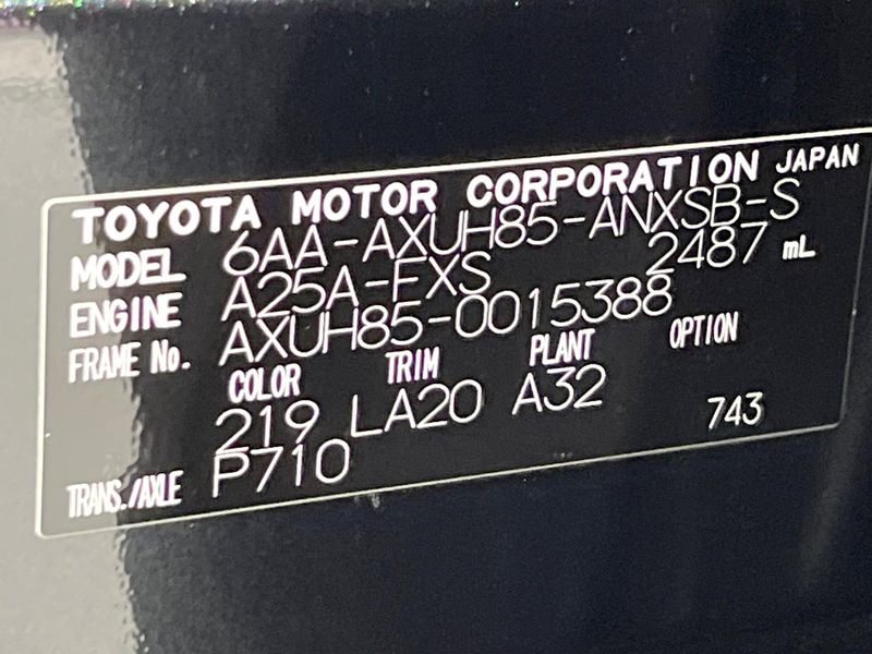 2021 Toyota Harrier Hybrid 6AA-AXUH85 (UW-6aa21e58817fc)[1]