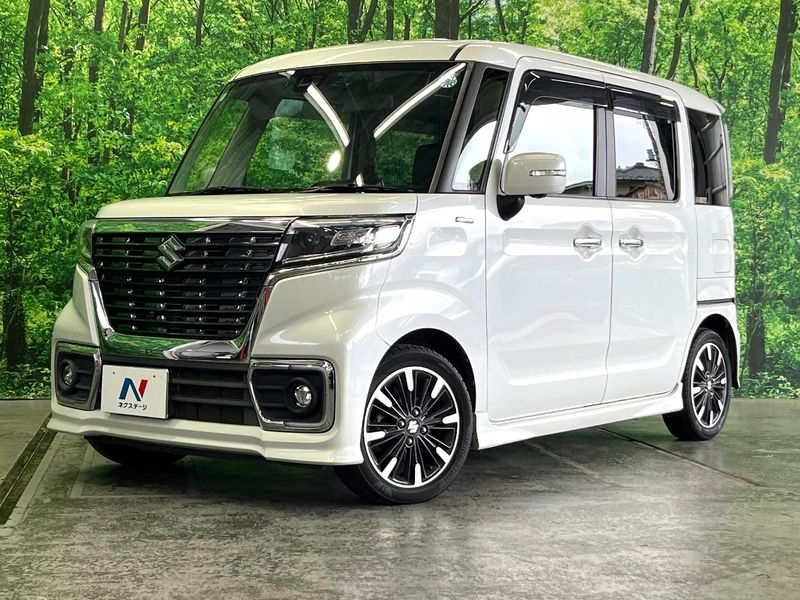 2018 Suzuki Spacia Custom DAA-MK53S (UW-6aa37254e44c4)[0]