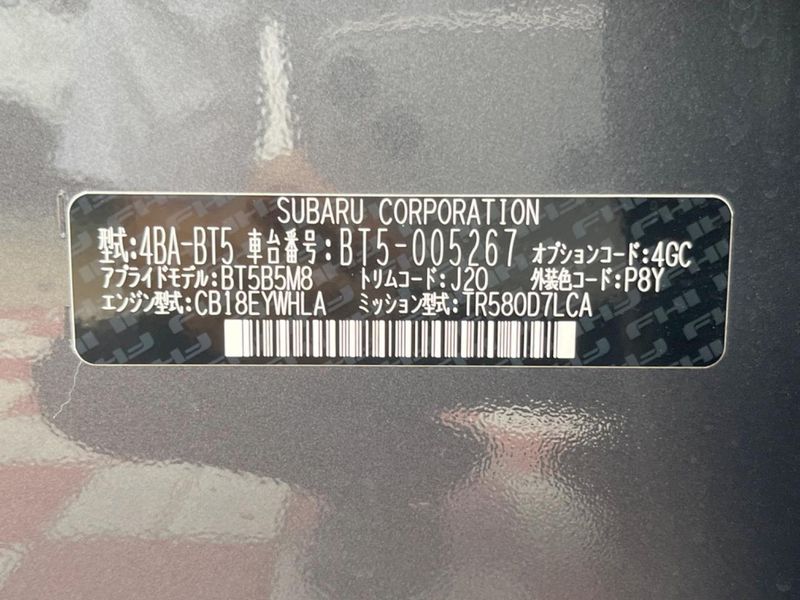 2022 Subaru Legacy Outback 4BA-BT5 (UW-6aa4c1ca5d688)[1]