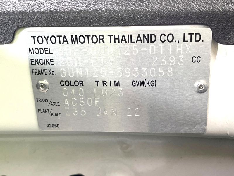 2022 Toyota Hilux 3DF-GUN125 (UW-6aa76536767d1)[1]