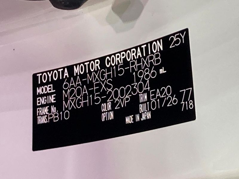 2026 Toyota Corolla Cross 6AA-MXGH15 (UW-6aadfea68c857)[1]