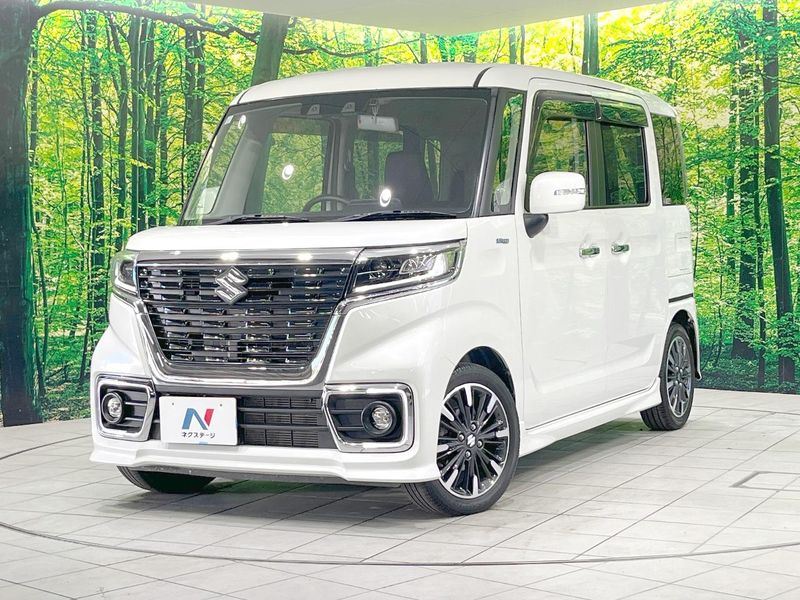 2021 Suzuki Spacia Custom 4AA-MK53S (UW-6ab3443d1d2ad)[0]
