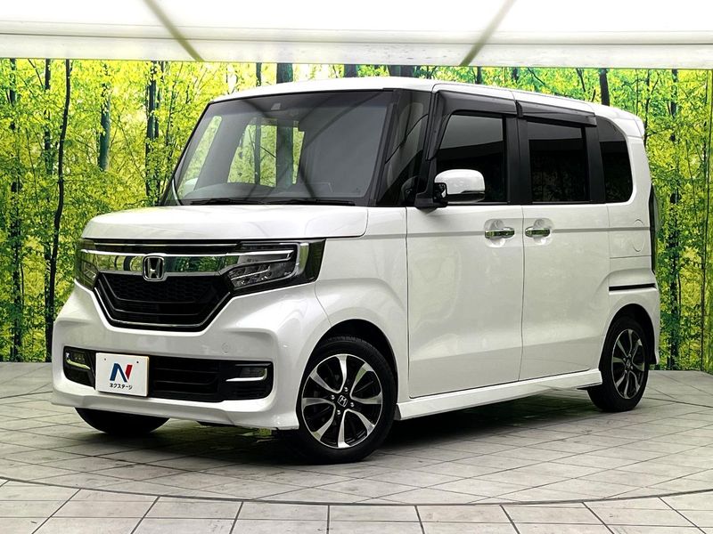 2019 Honda N-BOX CUSTOM DBA-JF3 (UW-muugdwn1eo8u)[0]