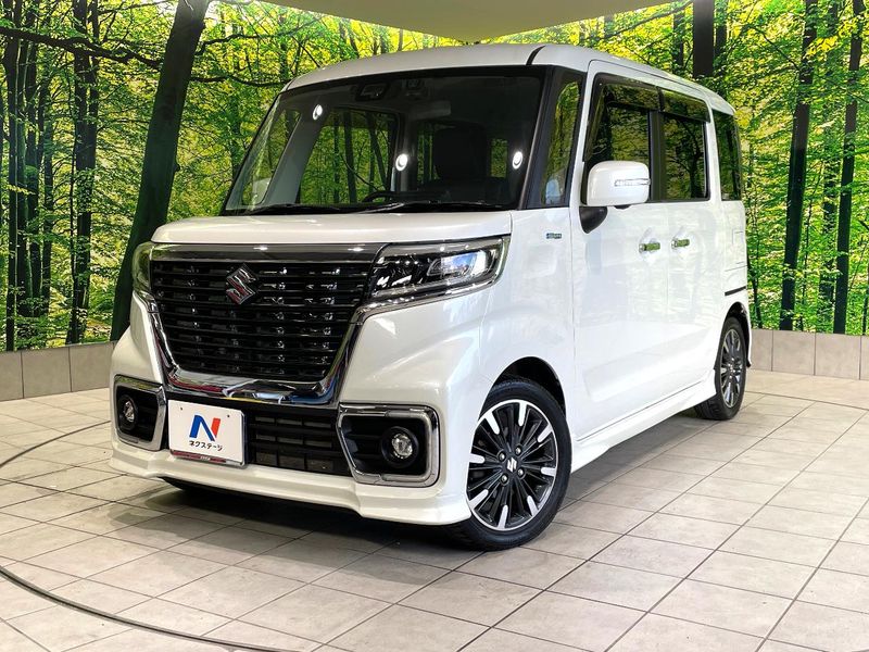 2018 Suzuki Spacia Custom DAA-MK53S (UW-mv1lopbraqna)[0]