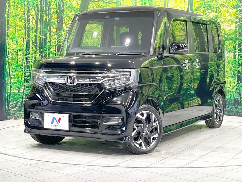 2019 Honda N-BOX CUSTOM DBA-JF3 (UW-mv4g2qe4xmsf)[0]