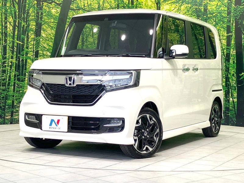 2017 Honda N-BOX CUSTOM DBA-JF3 (UW-mvfxrwgc8ilm)[0]